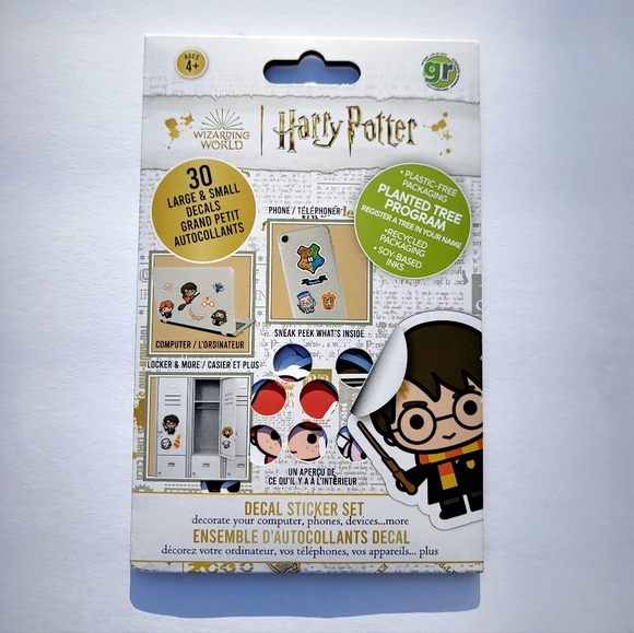 Harry Potter Decal Sticker Set 30 Pieces Assorted - Picture 2 of 6